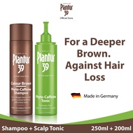 Plantur 39 Color Brown Shampoo and Plantur 39 Tonic Set