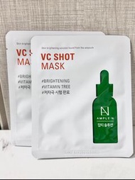$20/2塊 AMPLE:N - VC Shot Mask 維他命光采亮白面膜