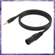 (Y W Z H)3.5mm to XLR Cable Adapter Balanced 1/8 Inch Mini Jack TRS Stereo to 3Pin XLR Male Micropho