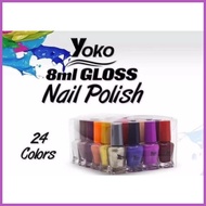 ☌ ✈ ✾ YOKO Nail Polish Set 24pcs 8ml