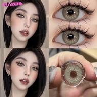 คอนแทคเลนส์ [0.00~-6.00] UYAAI x FRESHLADY Love story series คอนแทคเลนส์สี 14.2mm Oxytoci คอนแทคเลนส