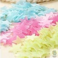 - GLOW IN THE DARK Sticker/ BINTANG Wall Sticker/ Glow In The Dark Star Sticker Import/