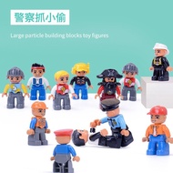 Little Man Doll Police Big Toy Character Particles Family Building Blocks Accessories Aberdeen Chara