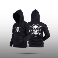 BBTU - SWEATER - HOODIE SKULL ARTWORK