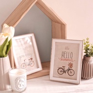 5R HELLO SUMMER WOODEN PHOTO FRAME 8458