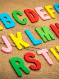 Wall Stickers Alphabet Letters 26 ตัวอักษรสำหรับเด็กอนุบาล ติดผนัง 3 มิติ เรียนรู้ตัวอักษรต้นกำเนิด