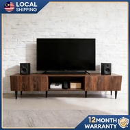 【𝟐-𝟑 𝐝𝐚𝐲𝐬 𝐝𝐞𝐥𝐢𝐯𝐞𝐫𝐲】TV Cabinet Solid Wood 3FT/4FT/5FT Thicken Moistureproof Storage Cabinet TV Rack电视