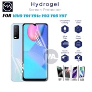 LAYAR Vivo Y91 Y91c Y93 Y95 Y97 Clear HD Blue Matte Spy Privacy Hydrogel Screen Protector Screen Pro