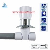 DKI TAPS Chorme Cover Stop Valve Stop Cock Standard Easy Bathroom Kitchen