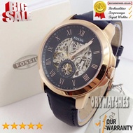 Promo!! Jam Tangan Fossil ME3054 - ME 3054 Automatic Strap Leather Jam Tangan Pria Branded Limited Edition Garansi 1th