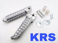 Rear Footrest Step KRSR Y110 SS2 KRISS MR1 MR2 MR3 Y125Z TZM EGO Alloy Aluminium Rubber Tapak Kaki A