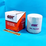 OSK OIL FILTER ISUZU OPEL GEMINI [D], NLR O/F 8-94217272-0 (O-6726)