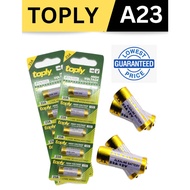 Toply A23 12V Alkaline Battery (5-Pack)