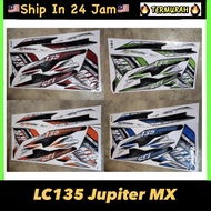 YAMAHA LC135 V2 V3 V4 V5 V6 V7 JUPITER MX HLD LOOK Stripe Stiker Sticker LC 135 (2) BODY COVERSET LO