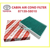 Toyota Alphard AGH30 Vellfire GGH30 Altis Hilux Camry Vios 2017y'' ++ CARBON Aircond Filter Cabin Air Filter 87139-58010