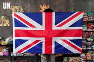 โปรส่งฟรี!!> ธง สหราชอาณาจักร United Kingdom UK Flag 4 Size อังกฤษ พร้อมส่งร้านคนไทย