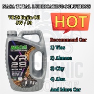 NASA VR28 ENJIN OIL 100% ORIGINAL 5W/30 API SP/ILSAC GF 6A SEMI SYNTHETIC FOR VIOS / ALMERA / CITY /