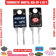 KSD-01F H 55°C 55C Bimetal Thermostat Termostat Sensor Suhu 55 Derajat
