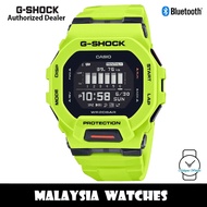 (OFFICIAL WARRANTY) Casio G-Shock GBD-200-9 G-SQUAD Bluetooth Step Tracker Lime Green Resin Watch GBD200 GBD200-9