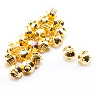 25pc Universal Wheel Rivets Nuts For BBS RS Rim Lip Decoration Replacement Rivets Black Silver Gold