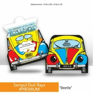 [ HQ 2025 ] CAR BEETLE SAMPUL RAYA CANTIK COMBO 35+5 FREE l ANGPAO MONEY ENVELOPE #MENAAMI