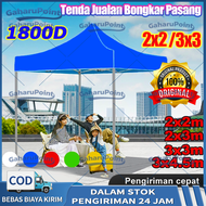 Tenda Jualan Bongkar Pasang/tenda jualan/tenda buat jualan pinggir jalan/tenda untuk jualan kaki lim