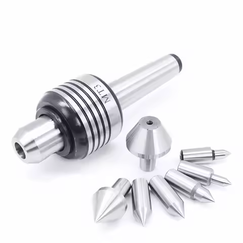 Morse Top Center MT5 CNC Lathe Rotary Center Standard Double Cone Head Live Center Morse Turning Cen