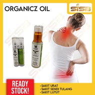 Minyak Urut Sakit lutut, Otot, Sendi, Saraf, Urat, Haid, Bengkak. Terseliuh, sengatan/ ORGANICZ OIL BY DOCSKINZ