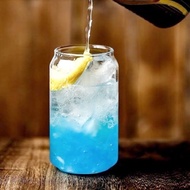 Can-shaped glass / Glass can / 470ml glass can / Aesthetic glass / Aesthetic glass / Beer can glass 