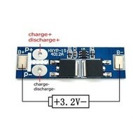 Bảng Mạch Bảo Vệ Sạc Lithium Sắt Phosphate 1S 3.2V 12A - BMS 3.2V