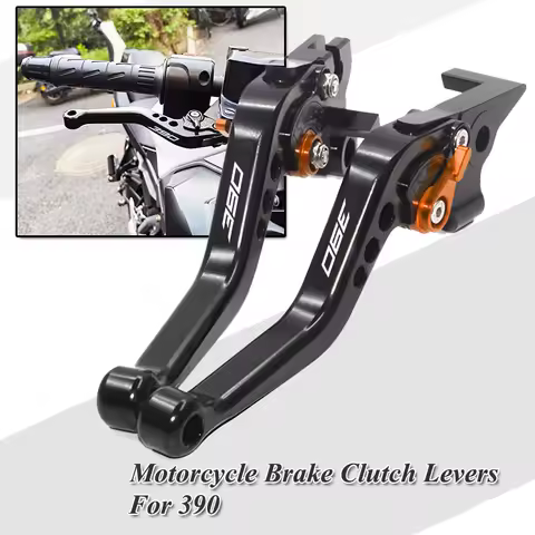 For DUKE390 RC390 390 ADVENTURE RC DUKE 390 Motorcycle Accessories Short Brake Clutch Levers Adjusta