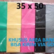 I 3 Bags Plastic Crackle Shopping Bac Hd Without Plong For Packing Online Shop 35x50