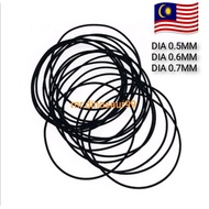 Ready Stock Dia 0.5MM 0.6MM 0.7MM O-Ring Watch Back Gasket Rubber Seal Repair Tool Kit o ring Size 12mm-30mm g shock