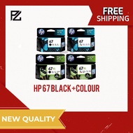 HP 67 / 67 XL BLACK AND COLOR INK CARTRIDGE [ 100% ORIGINAL ]