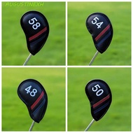 AUGUSTINEXH Golf Wedge Cover, PU Leather 48 50 52 54 Degree Sand Wedge Headcover, Universal 56 58 60