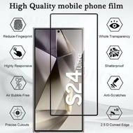 LAYAR Anti-scratch Samsung S24 S24 plus S25 plus S25 S25 Ultra S24 Ultra tempered glass full glue sc