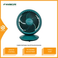 Faber Portable Fan Remote Control 90 Degree Adjustment Compact Size FPF BLISS 8540GN FPF8540GN Kipas