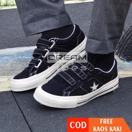 PROMO SEPATU PRIA SNEAKERS CAMPESS ONE STAR PRO 3V X BLACK WHITE PREMIUM BNIB