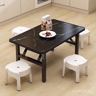 Table Rectangular Household L9JE Table Table Simple Dining Table Foldable Rental Table Stall Table L