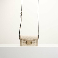 二手Gucci 1955橫版手機包/燕麥色