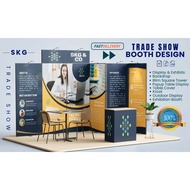 Booth Design & Decoration Service (Event / Exhibition Booth Setup)