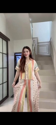 Amelia Oneset Crop Rayon Viral || Setelan Wanita Terlaris Kekinian Baju Setelan Wanita Modern