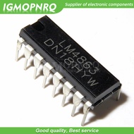10PCS LM4863D DIP16 LM4863 DIP 16 4863D audio amplifier IC
