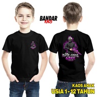 KATUN Bandar T-Shirts For Children With FF Motifs, New Characters 7- T-Shirts For Children Aged 1 Ye