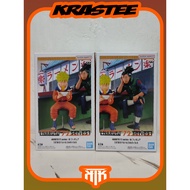 [ Authentic ] Banpresto (72 Series) " Naruto " Uzumaki Naruto & Iruka Sensei { Set of 2 }