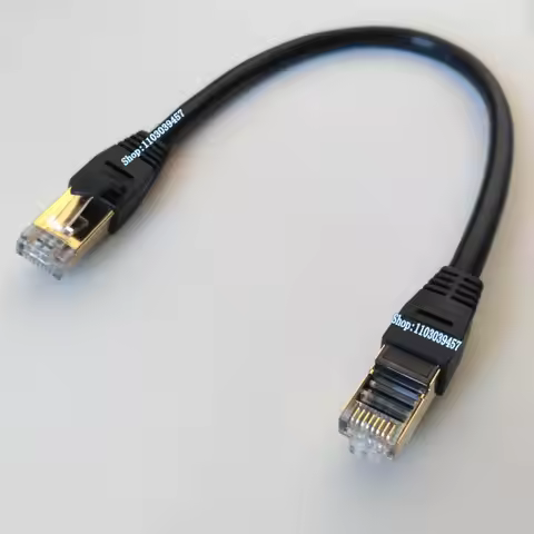 30cm Short 600mhz 10Gbps SFTP CAT7 NetWork Cable Line Male to Male CAT7 Network cable short jumper 8