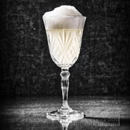 Bar Gathering Italy RCR Imported Goblet Goblet Goblet Carved Cocktail Glass