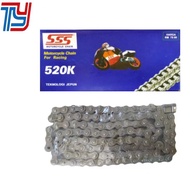 SSS MOTORCYCLE CHAIN 520*114L
