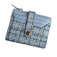 Mr.Store Gennie canvas wallet - Women's canvas folding wallet - Women's wallet - Women's wallet