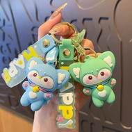 GANTUNGAN Fox Keychain Fox Keychain Cute Keychain Cute Merchandise